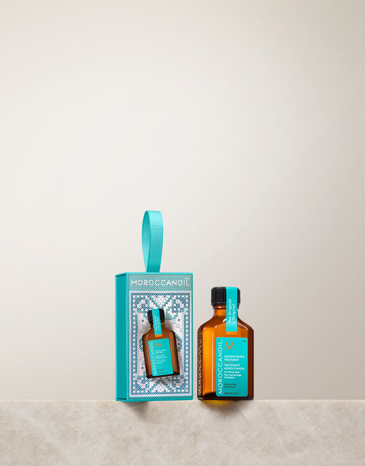 Moroccanoil Treatment-hårolie som julepynt