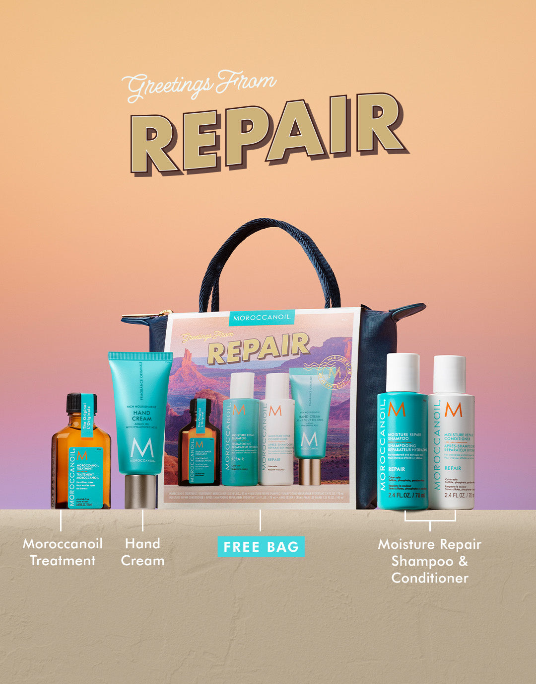 Repairing Travel Set