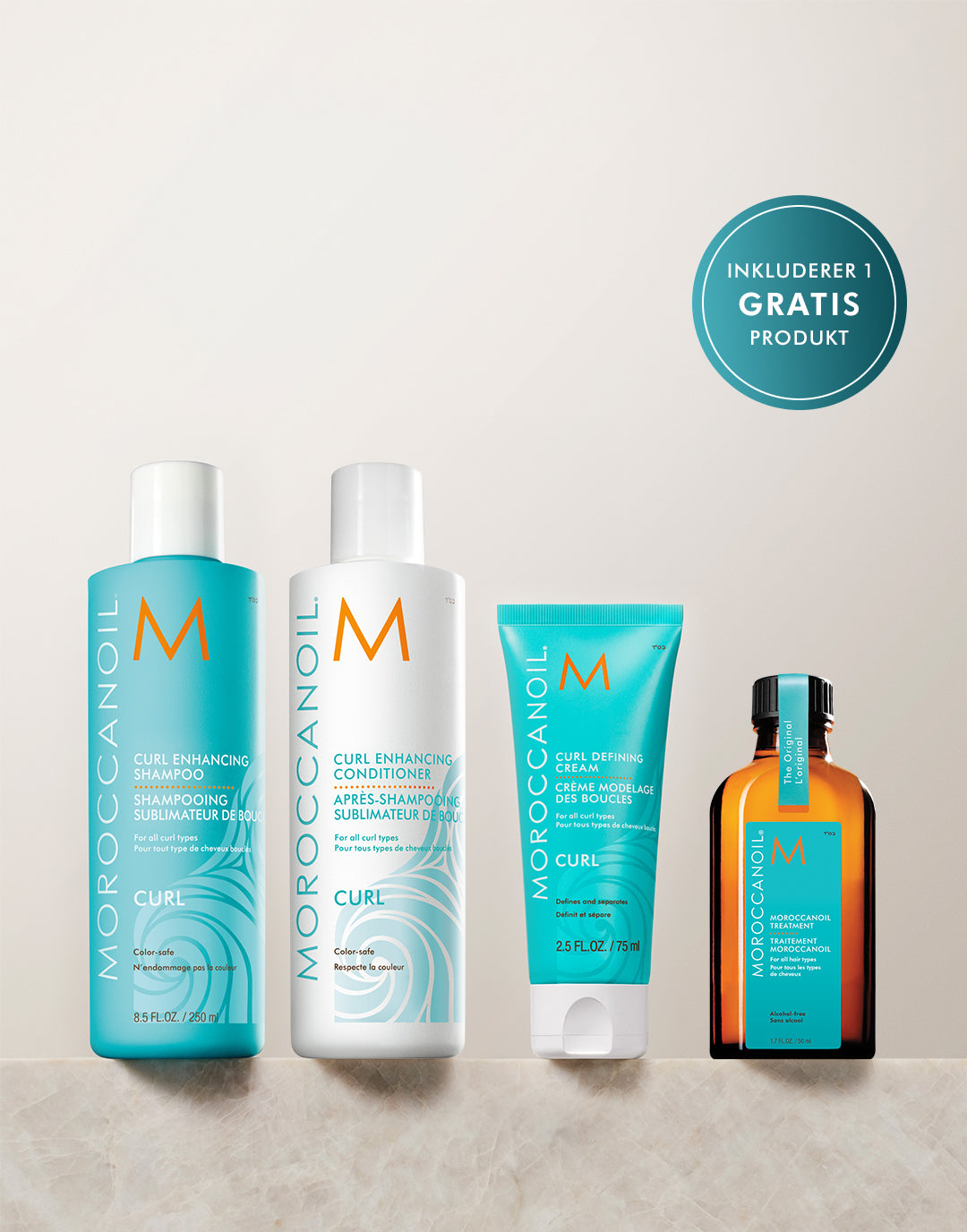 Curl Bundle- Inkluderar GRATIS! Curl Defining Cream 75ml