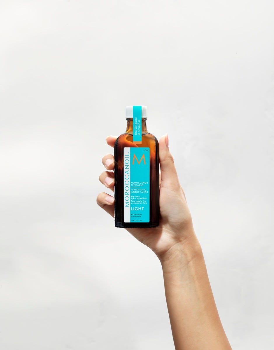 Moroccanoil Treatment Light + Gratis 10ml Color Care-shampoo og -balsam